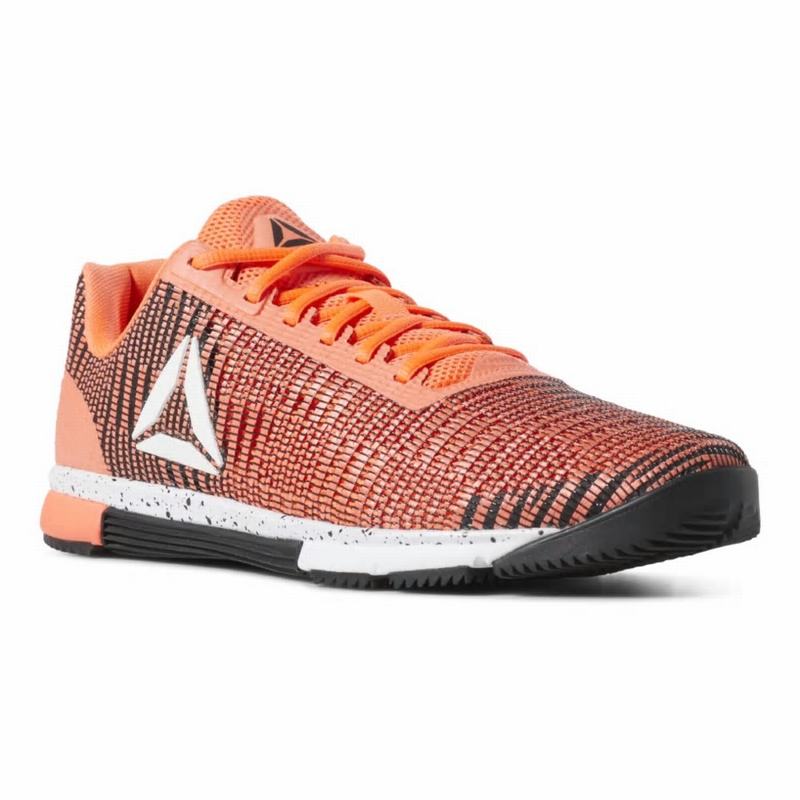 Adidasi Training Reebok Speed Tr Flexweave Barbati Portocalii/Negrii/Albi Romania KG1335HV